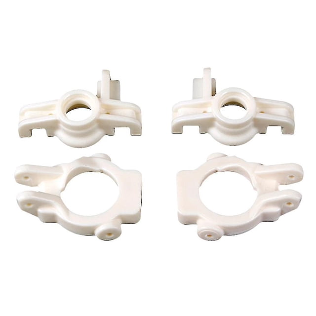Kit de asiento de rodamiento de rueda delantera de nailon para 1/5 Rovan Lt Losi 5ive-t, blanco