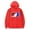 red, variant on Osamason Rehab MLS  Hooded Drawstring Pocket Sweatshirt Men/women  ripper Hip Hop Pullover