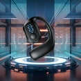 thumbnail image 2 of Open-Ear, Bone Conduction Sport Headphones - Sweat Resistant, Workout Headphones with 30ft Bluetooth - Secure, Wireless, Comfortable Fit - Deep Bass and Smart Mic App, 2 of 8