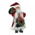 thumbnail image 4 of Figuras navideñas de Papá Noel Figura tradicional de Papá Noel de pie Muñeco de Papá Noel para 30 centimetros, 4 of 9