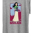 thumbnail image 3 of Disney Princess - Mulan Full Body Portrait - Women's Short Sleeve Graphic T-Shirt, 3 of 5