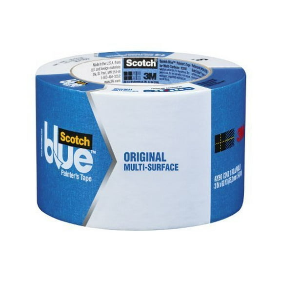 3M Scotch Blue 2.83 in. W x 60 yd. L Blue Medium Strength Painter's Tape 1 pk