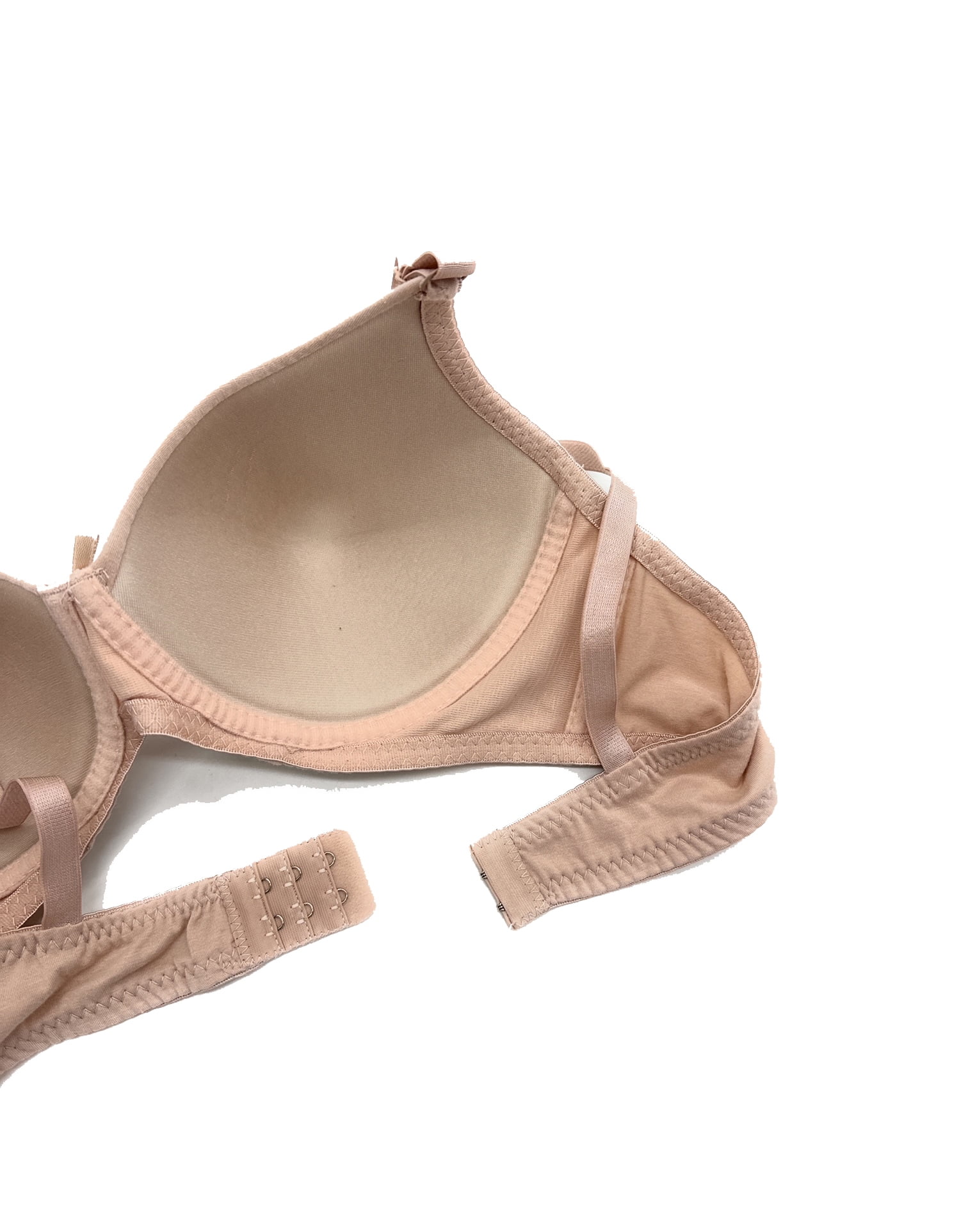 Iheyi 6 Pieces No Wire Full Cup Plain/Lace Light Padded Wire Free Bra A/B/C 36C (4242N-63LE5-52R2T3-C)