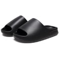 thumbnail image 1 of Almohada unisex Sandalias baño ducha con suela gruesa antideslizante (Negro 38-39), 1 of 6