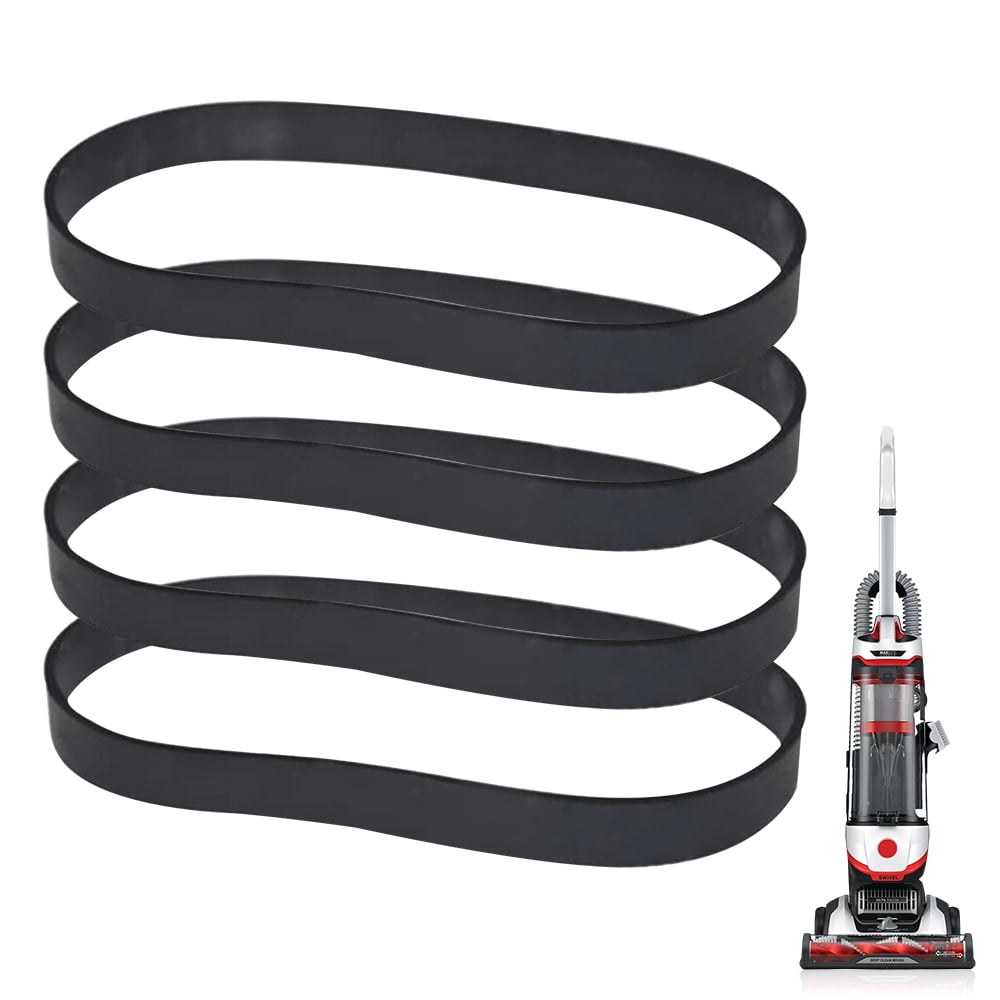 4 Replacement belts Compatible with Hoover UH75100 Windtunnel T Vacuum
