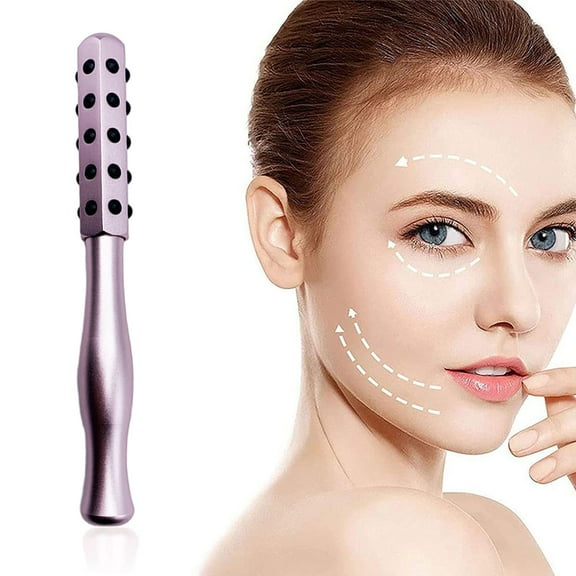 Facial Roller Massager, Germanium Stone Uplifting Face Massager Roller, Beauty Roller For Face, Eye, Chin, Neck Skin Care Anti Aging Wrinkles Reduces