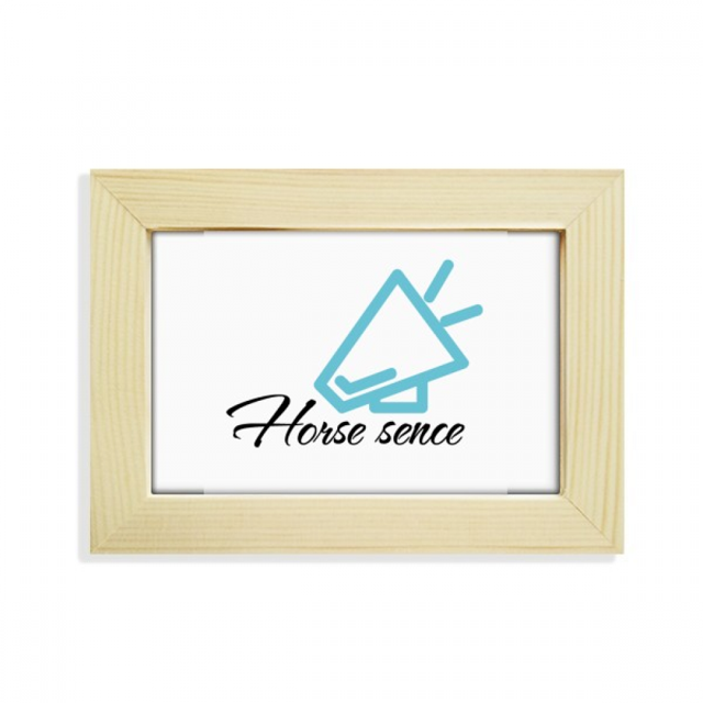 Common Sense Cognitive Understanding Horses Desktop Decorate Photo Frame Picture Art Painting 5x7 inch
