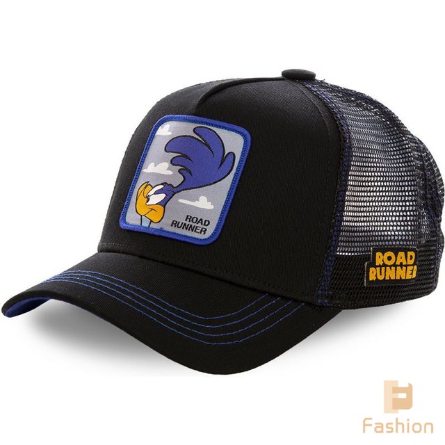 L-ooney T-unes Summer Bugs Bunny Gorra De Béisbol De Dibujos Animados Snapback Sombrero De Malla Mujeres Hombres TAZ Daffy Carretera Anime Trucker
