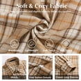 thumbnail image 2 of Flannel Fall Shirts for Women Casual Plaid Tops Long Sleeve Button Down Shirts, 2 of 9
