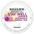 thumbnail image 2 of Bigelow Tea Benefits, Stay Well Lemon And Echinacea Herbal Tea Keurig K-Cup Pods, Box Of 10, Caffeine Free Packaging May Vary, 2 of 3
