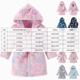 thumbnail image 4 of Boys Girls Kids Soft Flannel Bathrobe,Thickened Warm Hooded Sleep Robe with Waist Tie,Plush Cozy Loungewear for Fall Winter for Boys Girls 2T 3T 4T 5T-12T Toddler Pajamas,Dark Gray,Size 6-7T, 4 of 9