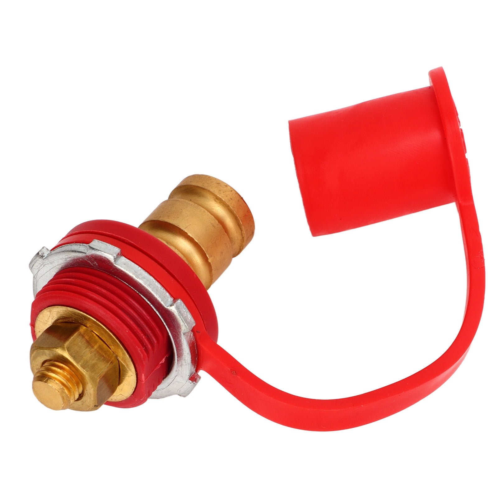 Qiilu Battery Post Battery Terminal Color Coded 250A 3/8in Battery