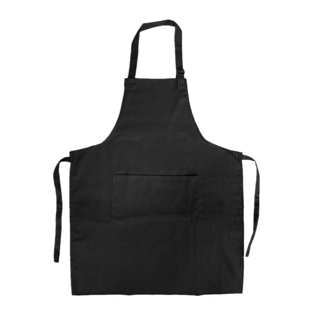 (Price/each)Opromo Unisex Cotton Canvas Adjustable Chef Kitchen Aprons