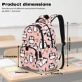 thumbnail image 7 of Yspwyqan Kids Backpack Set 4Pcs, Cute Penguin Star Backpack And Lunch Box Set Girls 17 Inch 600D Polyester Lightweight Large Capacity Bags for School Elementary, 7 of 7