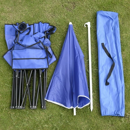 Finders Ktaxon Portable Folding Camping Umbrella Chair