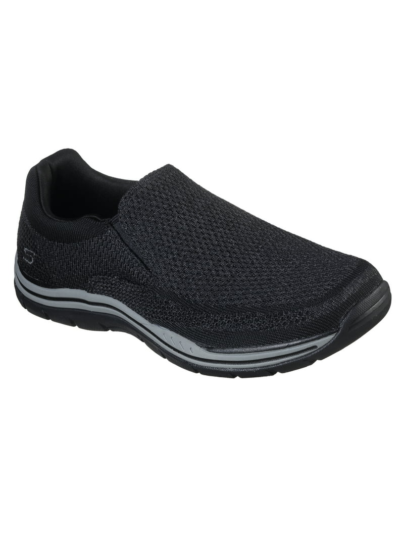 Tormenta Alicia apoyo Skechers Men's Relaxed Fit Expected Gomel Casual Slip-on Sneaker (Wide  Width Available) - Walmart.com