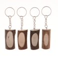 thumbnail image 4 of 1 Paquete de Abalorios de Rústicos Naturales (tubo , Rebanada forma forma forma ), Llavero, Llavero, Adornos, Artesanías de piezas Gloria Colgantes de dijes de madera, 4 of 9