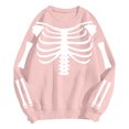 thumbnail image 6 of RFQWOVSR Womens Halloween Print Crew Neck Long Sleeve Sweatshirt Casual Pullover Top XXL, 6 of 6