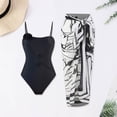 thumbnail image 3 of Two Piece Swimwear High Waist Tankini With Skirt Cover Up Swimming Suits for Women Bathing Suit Poolside Outfit, 3 of 4
