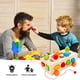 thumbnail image 4 of Juguetes de coche de clasificación de madera Juguetes a juego de colores, los mejores regalos, apilador, rompecabezas, juguetes para niños y niñas (forma), 4 of 5
