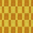 thumbnail image 1 of Ahgly Company Machine Washable Indoor Square Transitional Neon Orange Area Rugs, 7' Square, 1 of 7