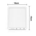 thumbnail image 4 of Sunlight Simulation Lamp, Light Therapy Device With 5 Brightness Levels & 3 Color Temperatures, UV-Free Sun Lamp For Home Office, Timer Function & Memory, Portable & Wall Mountable, 4 of 8