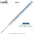 thumbnail image 2 of 4 Pack - Schmidt MegaLine 4889 Pressurized Refill - Blue Ink, Medium Tip, 2 of 3