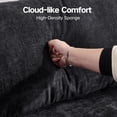 thumbnail image 4 of 3 Seater Cloud Couch, No Assembly Required Modular Boneless Sofa, Comfy Deep Seat Sectional Sofa for Living Room, Bedroom, Apartment, 4 of 7