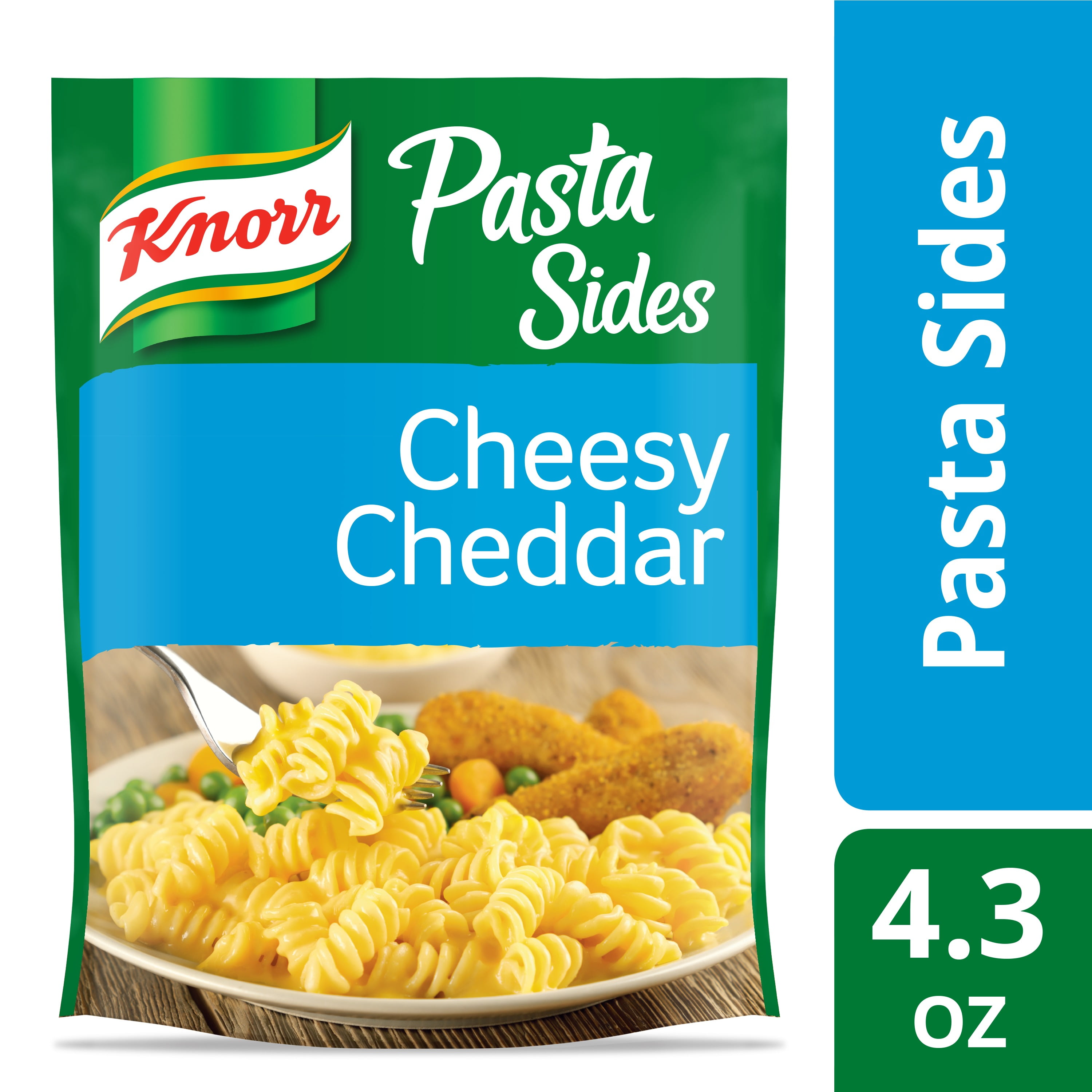 Knorr Cheesy Cheddar Pasta Sides Dish, 4.3 oz - Walmart.com - Walmart.com