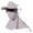Grey, variant on 4 in 1 Sun Protection Hat with Cooling Ice Silk Face Cover UV Protection Headwear Balaclava Face Shield Neck Gaiter Sunglasses for Cycling Hiking Fishing Outdoor Sports Travel Summer
