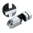thumbnail image 4 of JINGT Universal 15mm-30mm Chrome Shower Rail Head Slider Bar Holder Adjustable Bracket, 4 of 6