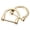 Gold Tone, variant on 29mm U Shape Horseshoe D-Rings Zinc Alloy Electroplated Light Bronze 4 Pack