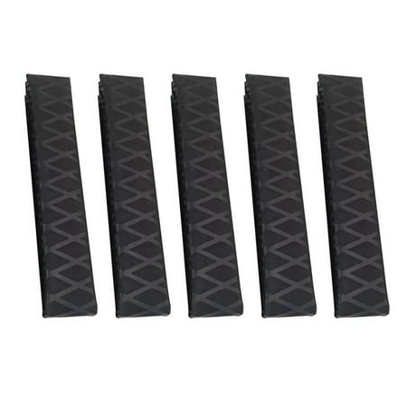 5pcs Fishing Rod Pole Handle Grips Rod Building Wrapping Heat ShrinkTubing 1M