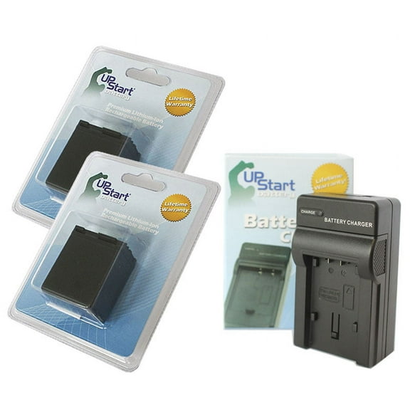 2x Pack - Canon VIXIA HF G10 Battery   Charger - Replacement for Canon BP-827 Digital Camcorder Battery and Charger (Decoded, 3400mAh, 7.4V, Lithium-Ion)