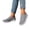Grey, variant on YOUYEDIAN Flat Shoes for Women Dress Non Slip Slip on Loafers Spring Summer Work Walking Shoes Casual Closed Toe Orthopedic Shoes (White)