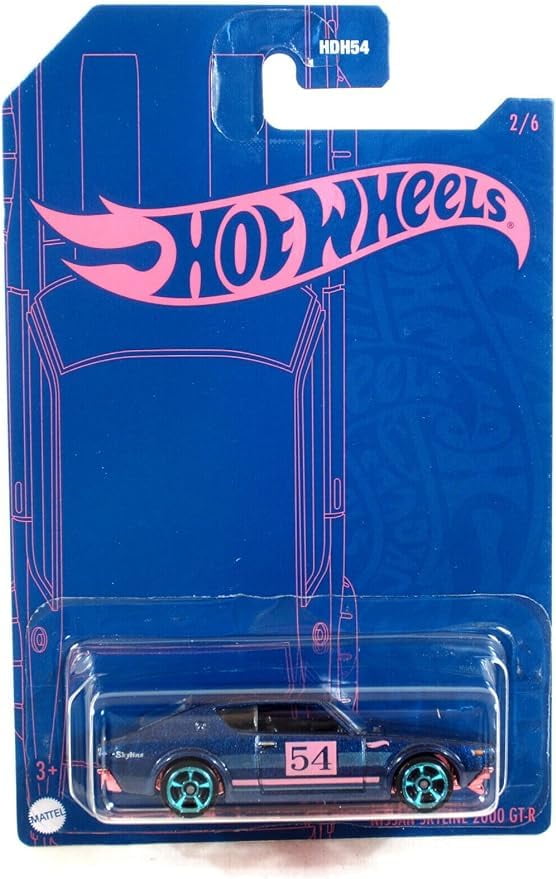 Hot Wheels 54th Anniversary Pearl and Chrome Series Wave 2 Set of 5