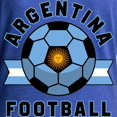thumbnail image 3 of CafePress - Argentina Football T Shirt - Womens Football Shirt, 3 of 4