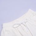 thumbnail image 5 of Ketyyh-chn99 Gym Shorts Men Workout Active Shorts Mens Casual Shorts Front Shorts Drawstring Shorts with Pocket White,XL, 5 of 5