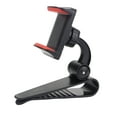 thumbnail image 1 of Universal Car Phone Mount Adjustable Vehicle Holder for Navigation and Streaming Compatible with All Models Mobile Stand 360 Rotation Easy Installation, 1 of 4