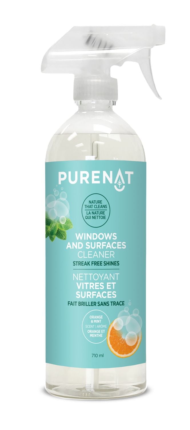 Windows and Surfaces Cleaner Orange & Mint 710 ml, Windows and Surfaces cleaner