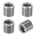 thumbnail image 1 of Unique Bargains Adaptateurs Filetage Manchon Réducteur Écrou 4pcs M16x2 Mâle à M12x1.75 Femelle Réparation Insert Écrou 15mm, 1 of 7