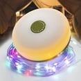 thumbnail image 2 of 4-In-1 Camping String Lights 8 Modes Portable Usb Rechargeable Waterproof Led Camping Atmosphere Light green+Warm light Mingyqi, 2 of 8