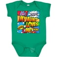 thumbnail image 3 of Inktastic My Aunt Loves Me Boys or Girls Baby Bodysuit, 3 of 5