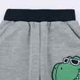 thumbnail image 2 of FLMEI Little Boys Jogger Pants Kids Toddler Boys Elastic Waist Cotton Casual Sweatpants Cute Cartoon Active Trousersfor 2-7T, 2 of 7