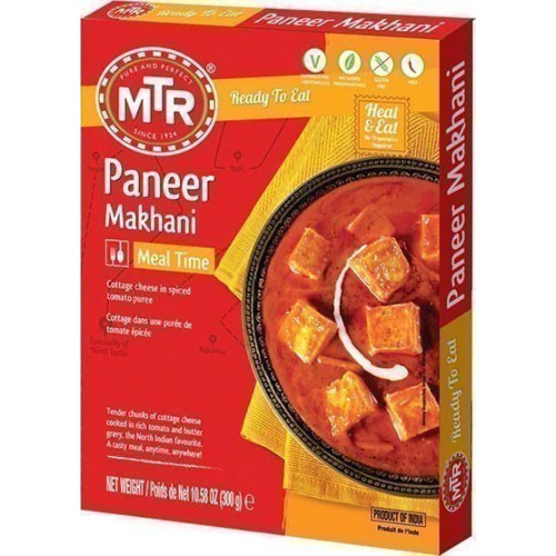 MTR Paneer Makhani (ReadyToEat) 10.5 oz box Pack of 2