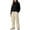 Khaki, variant on Women's Thick Cotton Ski Pants - Warm Waterproof Pants for Snow Activities and Christmas Seasons,Black,L