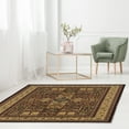 thumbnail image 2 of Linon Home Decor Persian Treasures Area Rug Collection, Red and Cream, 9' x 12', 2 of 4