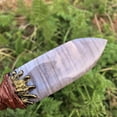 thumbnail image 6 of Crystal Quartz Knife Home Decor Handmade Carving Crystal,Obsidian Opal Labradorite Moonstone Arrows Gift, Altar Tool Sculpture, 6 of 8