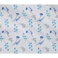 thumbnail image 4 of oneOone Cotton Flex Light Blue Fabric Florals Sewing Craft Projects Fabric Prints By Yard 40 Inch Wide, 4 of 4
