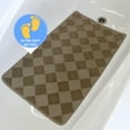 thumbnail image 2 of SAFELAND Patented Non-slip Eco-Friendly Non-PVC Bath Shower, Gray, 28" x 16", 2 of 3
